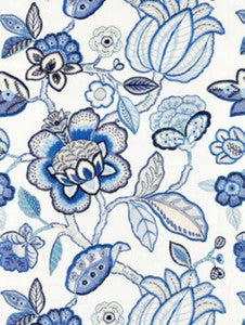 Coromandel Embroidery Porcelain SC271260002 by Scalamandre Designer Fabric