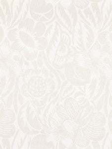 Deco Flower Pearl Grey SC271310002 by Scalamandre Designer Fabric