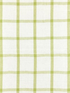 Wilton Linen Check Green Tea SC271520002 by Scalamandre Designer Fabric