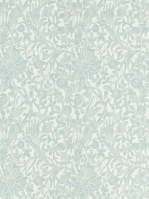 Bali Floral Surf SC271950002 by Scalamandre Designer Fabric ISOLA INDOOR / OUTDOOR 100% SOLUTION DYED ACRYLIC MEXICO LIGHT DUTY Horizontal: 16.5" and Vertical: 13.25" 54 - Swanky Fabrics -
