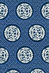 Dragon'S Fret Embroidery Midnight SC272150002 by Scalamandre Designer Fabric