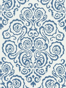 Cirrus Velvet Damask Morning Glory SC272190002 by Scalamandre Designer Fabric