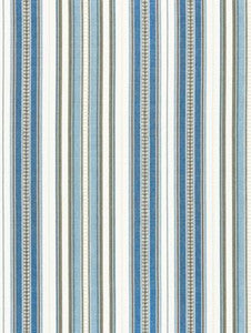 Nile Stripe Blue Jay SC272530002 by Scalamandre Designer Fabric