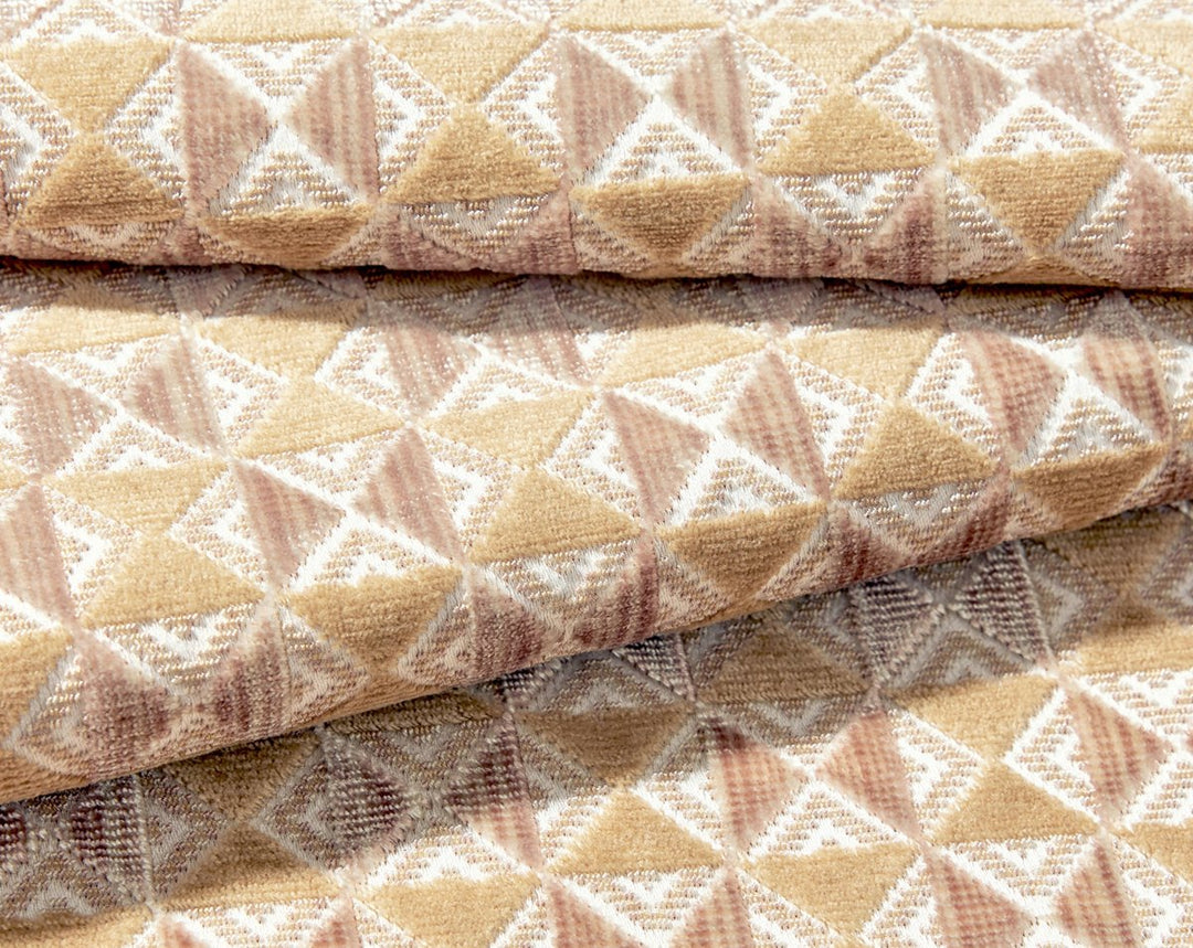 Parlor Velvet Butter Pecan SC273240002 by Scalamandre Designer Fabric