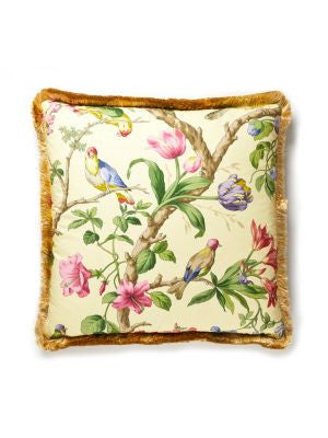 Belize Pillow 22 X 22 - Sunlit SCBELIPILL0002 by Scalamandre Designer Pillows 100% COTTON Horizontal: and Vertical: 0 - Swanky Fabrics -