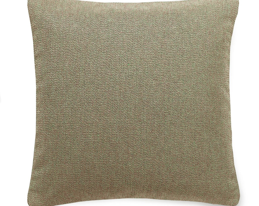 Boss Boucle Pillow 22 X 22 - Flax SCBOSSPILL0002 by Scalamandre Designer Pillow