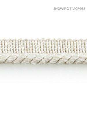 Anders Linen Cord Oat SCC3080002 by Scalamandre Designer Trim NORDEN 100% LINEN BELGIUM LIGHT DUTY Horizontal: and Vertical: 0.38 - Swanky Fabrics -