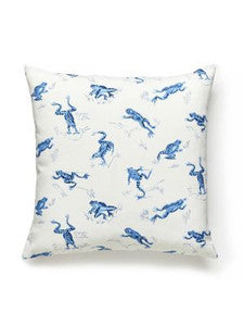 Calabasas Cnty Outdoor Pillow 22 X 22 - Creek SCCALABPILL0002 by Scalamandre Designer Pillows