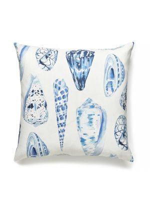 Coquina Outdoor Pillow 22 X 22 - Porcelain SCCOQUOUT0002 by Scalamandre Designer Pillows 100% POLYESTER U.S.A. Horizontal: and Vertical: 0 - Swanky Fabrics -