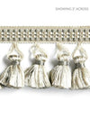 Plaza Tassel Fringe Heron SCFT15050002 by Scalamandre Designer Trim