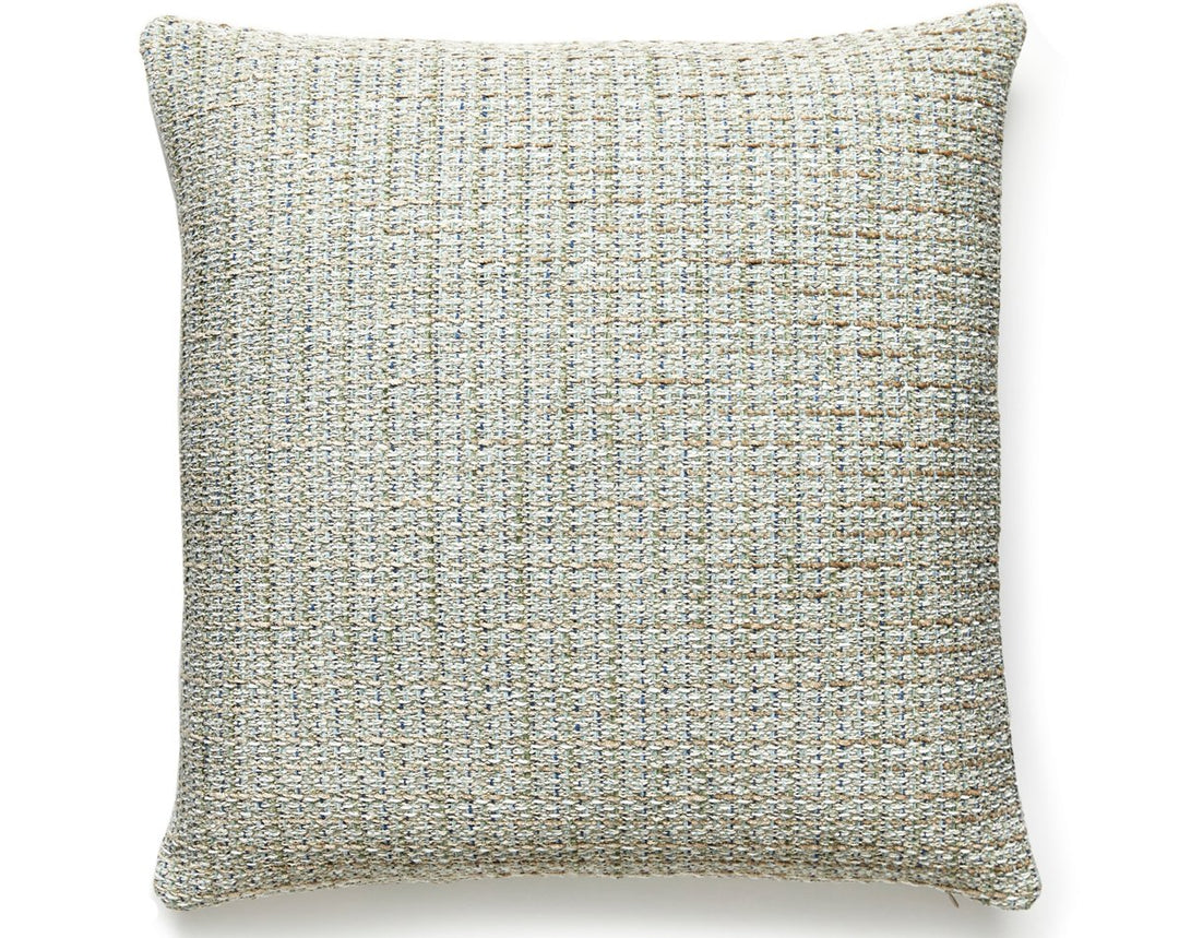 Highland Chenille Pillow 22 X 22 - Seaglass SCHIGHLPILL0002 by Scalamandre Designer Pillow