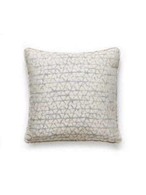 Kanoko Pillow 22 X 22 - Mineral SCKANOPILL0002 by Scalamandre Designer Pillows MODERN LUXURY 72% LINEN 28% VISCOSE U.S.A. Horizontal: and Vertical: 0 - Swanky Fabrics -