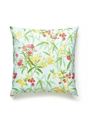 Lanai Outdoor Pillow 22 X 22 - Passion Fruit SCLANAIPILL0002 by Scalamandre Designer Pillows 100% POLYESTER U.S.A. Horizontal: and Vertical: 0 - Swanky Fabrics -