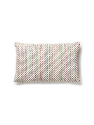Prisma Velvet Pillow 14 X 22 - Color Wheel SCLPRISMPIL0002 by Scalamandre Designer Pillows PACIFICA 60% VISCOSE 31% COTTON 9% POLYESTER HEAVY DUTY Horizontal: 0.75" and Vertical: 13.625" 0 - Swanky Fabrics -