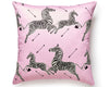 Zebras Petite Pillow 22 X 22 - Peony SCPZEBPILL0002 by Scalamandre Designer Pillow