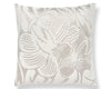 Deco Flower Pillow 22 X 22 - Pearl Grey SCSDDK271310002 by Scalamandre Designer Pillow