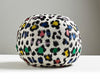 Rosette Woven Pillow 12 Dia - Disco SCSROSEPILL0002 by Scalamandre Designer Pillow