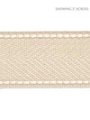 Montauk Herringbone Tape Linen SCT32850002 by Scalamandre Designer Trim
