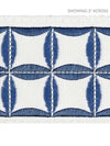 Fiori Embroidered Tape Delft SCT32880002 by Scalamandre Designer Trim