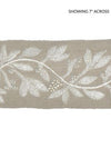 Laurel Embroidered Tape Flax SCT32920002 by Scalamandre Designer Trim