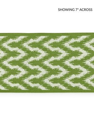 Seychelles Tape Palm SCT33090002 by Scalamandre Designer Trim ISOLA INDOOR / OUTDOOR 100% POLYOLEFIN UNITED KINGDOM HEAVY DUTY Horizontal: .5" and Vertical: 3.5 - Swanky Fabrics -