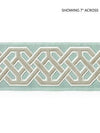 Beaufort Velvet Tape Aquamarine SCT33220002 by Scalamandre Designer Trim