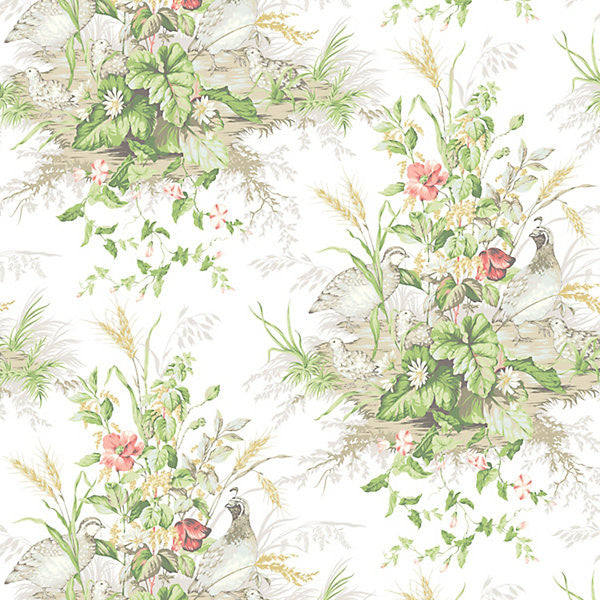 Edwin'S Covey/Prairie Sc 0002Wp88434 by Scalamandre
 Designer Wallpaper                                                                         UNITED KINGDOM  Horizontal: 24" and Vertical: 27" 54"  - Swanky Fabrics -