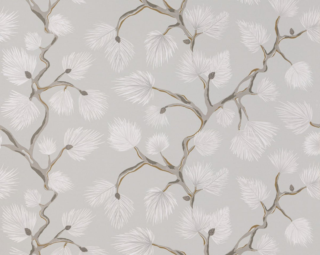 Pignoli Wallcovering Stone SCWP88593D0002 by Scalamandre Designer Wallpaper