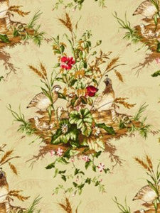 Edwin'S Covey Linen Print Multi On Willow SC163100003 by Scalamandre Designer Fabric