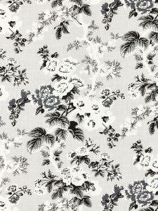 Ascot Linen Print French Grey SC166020003 by Scalamandre Designer Fabric