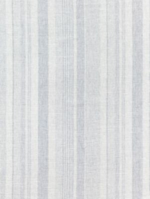 Montauk Stripe Sheer Chambray SC270460003 by Scalamandre Designer Fabric ATMOSPHERE SHEERS 40% LINEN 40% VISCOSE 20% WOOL ITALY LIGHT DUTY Horizontal: and Vertical: 13" 124 - Swanky Fabrics -