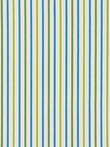 Leeds Cotton Stripe Ocean Palm SC271140003 by Scalamandre Designer Fabric