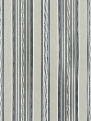 Cyrus Cotton Stripe Stone SC271800003 by Scalamandre Designer Fabric LA BOHEME 100% COTTON INDIA LIGHT DUTY Horizontal: and Vertical: 13" 52 - Swanky Fabrics -