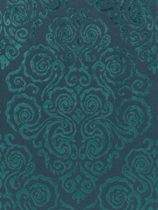 Cirrus Velvet Damask Emerald SC272190003 by Scalamandre Designer Fabric