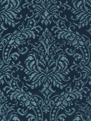 Camille Damask Lakeside SC272260003 by Scalamandre Designer Fabric CALABRIA 45% POLYESTER 32% COTTON 14% LINEN, 9% ACRYLIC INDIA LIGHT DUTY Horizontal: 34" and Vertical: 27" 54 - Swanky Fabrics -