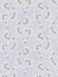 Hana Embroidery Lilac SC272330003 by Scalamandre Designer Fabric
