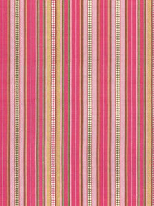 Nile Stripe Rose Garden SC272530003 by Scalamandre Designer Fabric