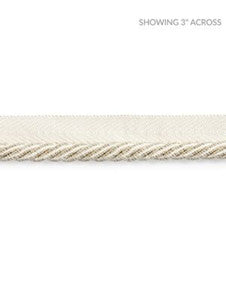Boulevard Cord Creme SCC3140003 by Scalamandre Designer Trim