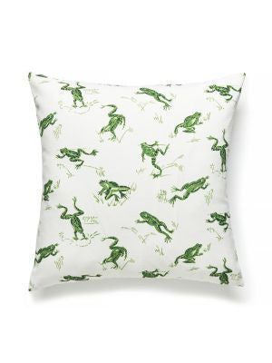 Calabasas Cnty Outdoor Pillow 22 X 22 - Snap Pea SCCALABPILL0003 by Scalamandre Designer Pillows 100% SOLUTION DYED POLYESTER U.S.A. Horizontal: and Vertical: 0 - Swanky Fabrics -