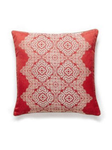 Josephine Pillow 22 X 22 - Carnelian SCJOSEPILL0003 by Scalamandre Designer Pillows