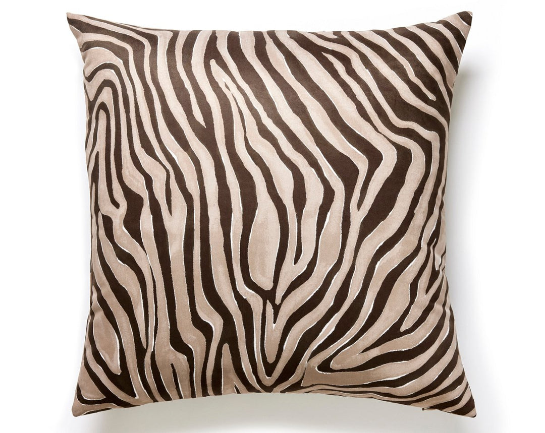 Kenya Faux Suede Pillow 22 X 22 - Graphite SCKENYPILL0003 by Scalamandre Designer Pillow