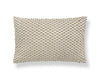 Fleur Embroidery Pillow 14 X 22 - Flax SCLBDK271230003 by Scalamandre Designer Pillow