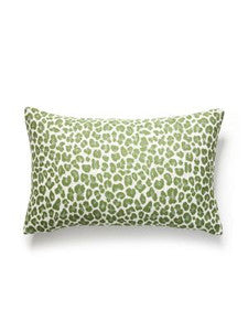 Backyard Bengal Outdoor Pillow 14 X 22 - Ivy SCLBENGPILL0003 by Scalamandre Designer Pillows
