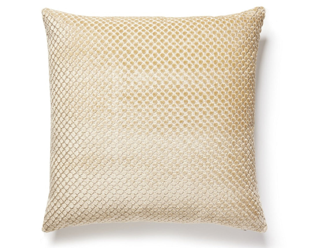 Etosha Velvet Pillow 22 X 22 - Palomino SCSDDK270220003 by Scalamandre Designer Pillow
