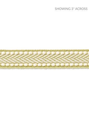 Watermill Gimp Lettuce SCT32860003 by Scalamandre Designer Trim HAMPTONS TRIMMINGS 98% ACRYLIC 2% POLYESTER CHINA LIGHT DUTY Horizontal: and Vertical: 0.63 - Swanky Fabrics -