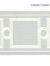 Square Link Embroidered Tape Rain SCT32870003 by Scalamandre Designer Trim