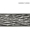 Tiger Tape Charcoal SCT33100003 by Scalamandre Designer Trim
