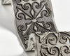 Saxony Embellished Tape Sterling SCT33370003 by Scalamandre Designer Trim