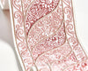 Paisley Embroidered Tape French Rose SCT33400003 by Scalamandre Designer Trim
