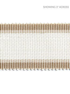 Odeon Shimmer Braid Fawn SCV12490003 by Scalamandre Designer Trim NOVANTA PASSEMENTERIE 96% RAYON 4% POLYESTER INDIA LIGHT DUTY Horizontal: 0" and Vertical: 0" 2 - Swanky Fabrics -